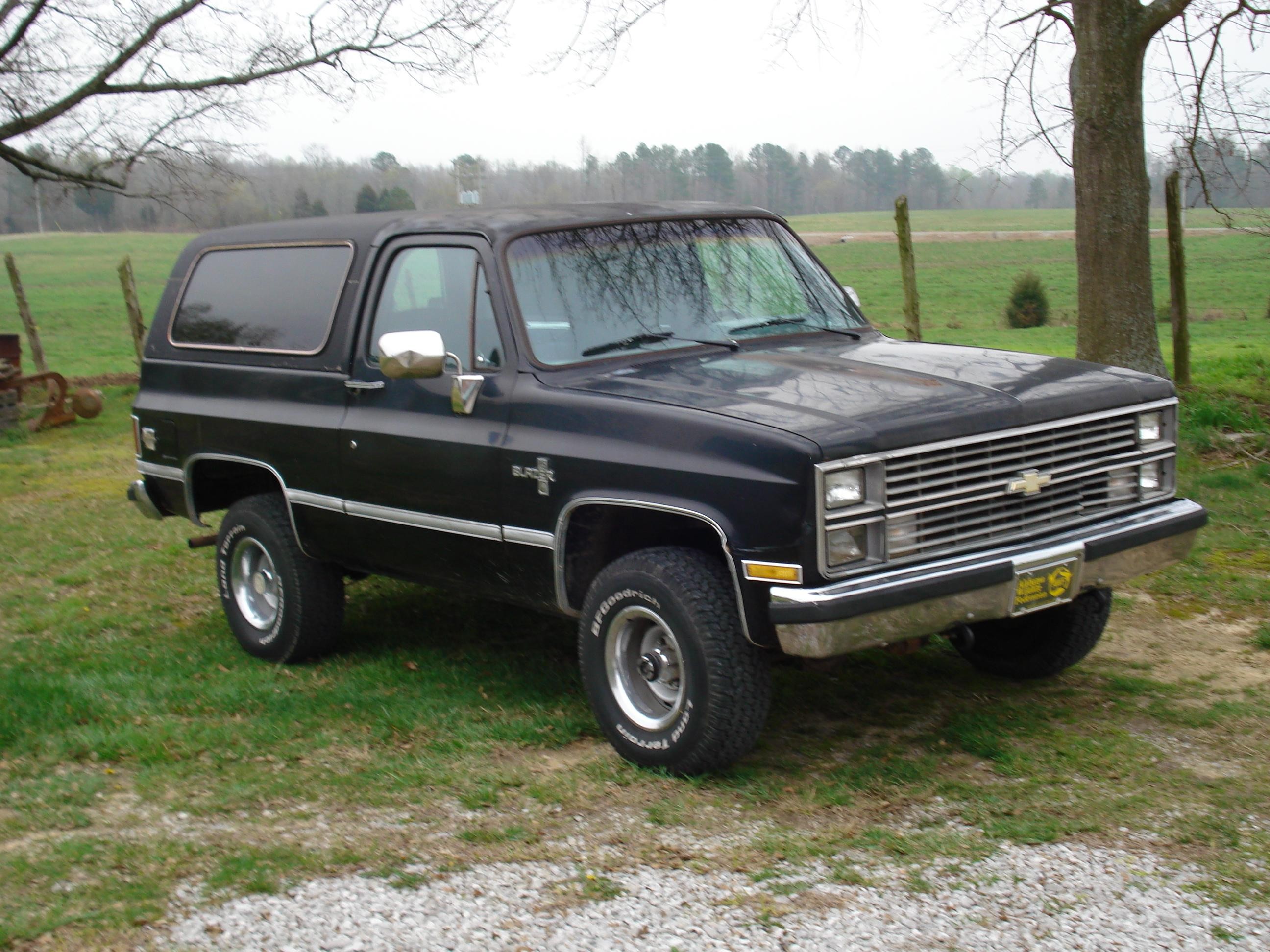 1984 CHEVROLET BLAZER